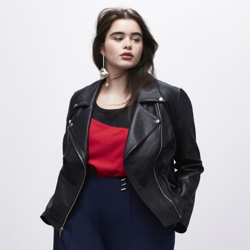 NWOT Prabal Gurung x Lane Bryant Leather Jacket